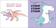Load image into Gallery viewer, Dinosaur Dance! Over-sized Lap Edition
