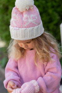 Bows Bobble Hat (Baby, Toddler)