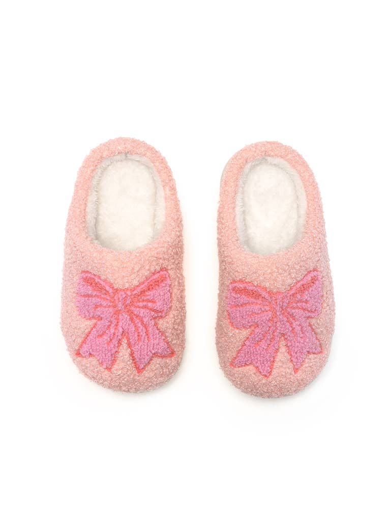 Indoor/Outdoor Kids Slippers- Pretty Bows