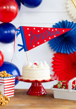 Load image into Gallery viewer, America Felt Pennant Banner
