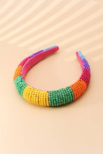 Load image into Gallery viewer, Seed Beaded Headband
