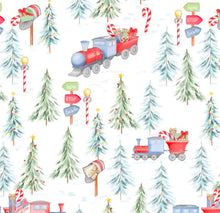 Load image into Gallery viewer, ChooChoo Train Christmas Footie
