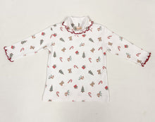 Load image into Gallery viewer, Xmas Icon Lettuce-Edge Turtleneck
