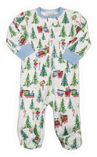 Load image into Gallery viewer, ChooChoo Train Christmas Footie
