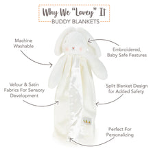 Load image into Gallery viewer, Simple Bun Bun Buddy Blanket
