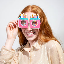 Load image into Gallery viewer, Cake Face Novelty Birthday Glasses
