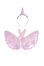 Load image into Gallery viewer, Moonbeam Alicorn Headband with Wings
