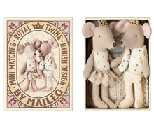 Load image into Gallery viewer, Royal Twins, Mice in Matchbox
