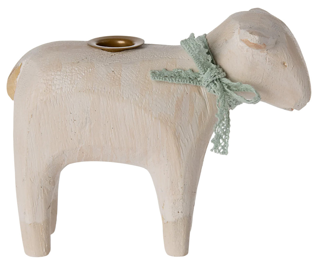 Candle Holder, Lamb