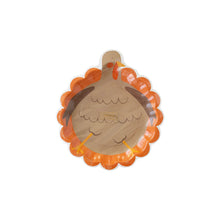 Load image into Gallery viewer, Harvest Turkey Shaped Paper Plate
