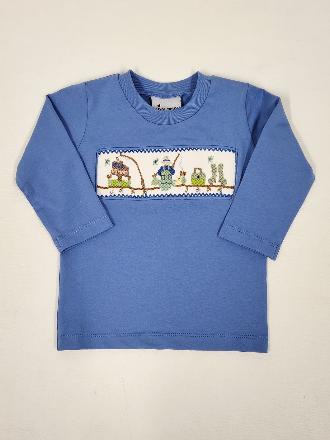 Smocked Fishing Tshirt