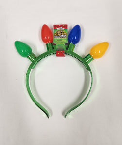 Big Bulb Christmas Headband