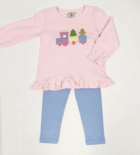 Load image into Gallery viewer, X-Mas Train Applique Legging Set
