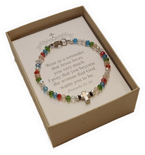 Load image into Gallery viewer, Multicolor Teen Prayer Bracelet
