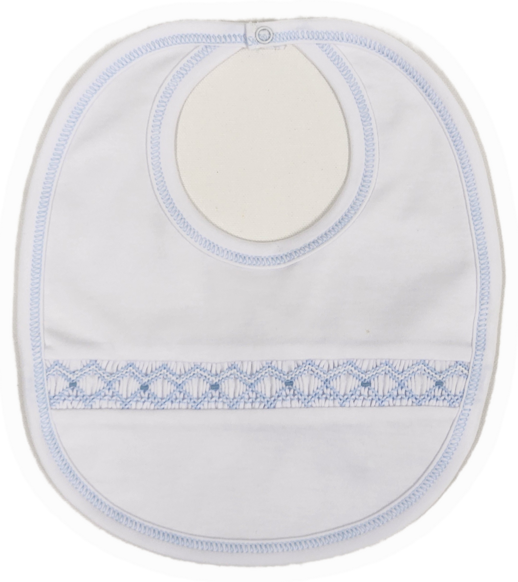 Hand-Smocked Bib