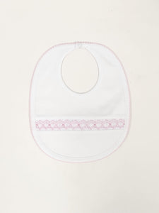 Hand-Smocked Bib