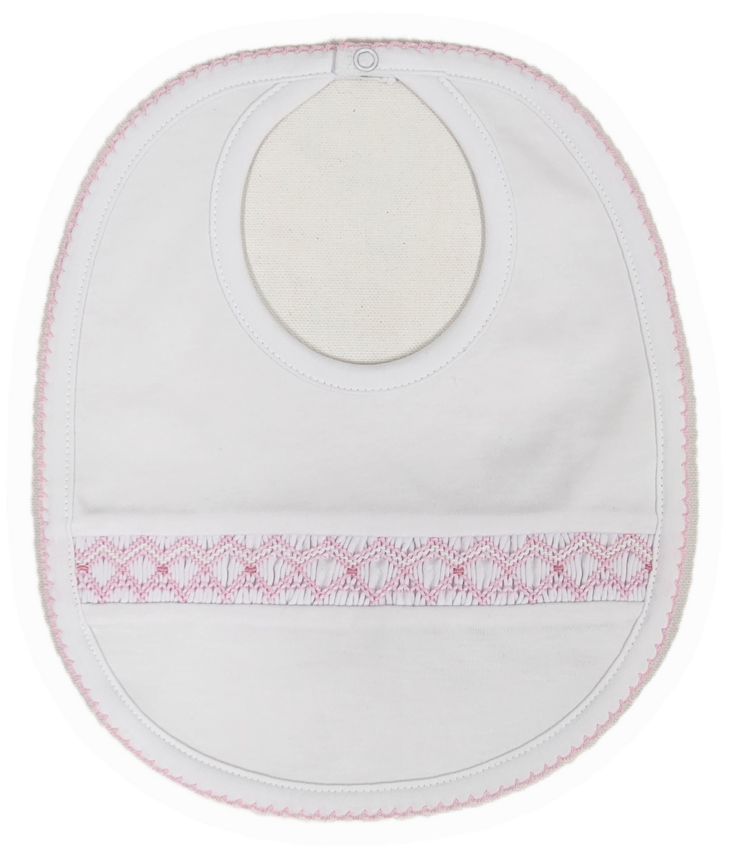 Hand-Smocked Bib