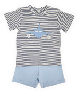 Bomber Plane Short Set