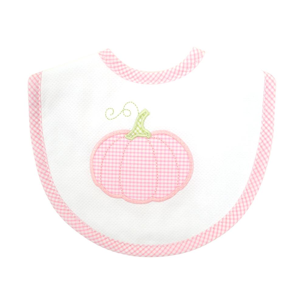 Pumpkin Applique Medium Bibs