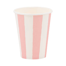 Load image into Gallery viewer, Pink Stripe Party Cup Set
