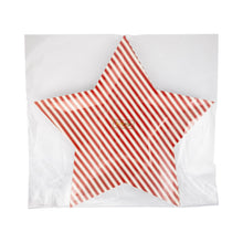 Load image into Gallery viewer, Striped Star Shaped Paper Plates
