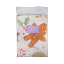 Load image into Gallery viewer, Gingerbread Paper Table Cover
