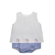 Tiger Paw Emb Diaper Set
