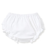 Load image into Gallery viewer, White Kissy Basics Ruffle Diaper Cover
