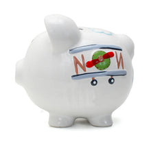 Load image into Gallery viewer, Airplane Pig Bank
