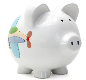 Airplane Pig Bank