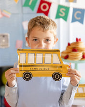 Load image into Gallery viewer, School Bus Shaped Plate
