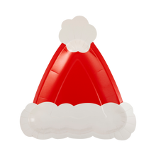 Load image into Gallery viewer, Santa Hat Shaped Plate
