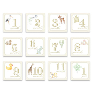 Milestone Cards - Classic Cream