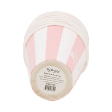 Load image into Gallery viewer, Pink Stripe Party Cup Set
