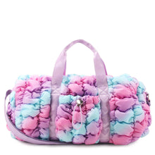 Load image into Gallery viewer, Quilted Scrunchies Ombré Large Barrel Duffle Bag
