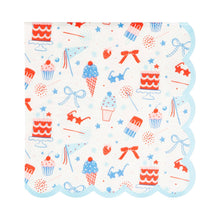 Load image into Gallery viewer, Summertime Pattern Cocktail Napkins
