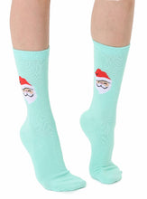 Load image into Gallery viewer, 3D Packaged Crew Socks - Santa
