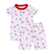 Load image into Gallery viewer, A Sparkly Fourth Short Pajamas
