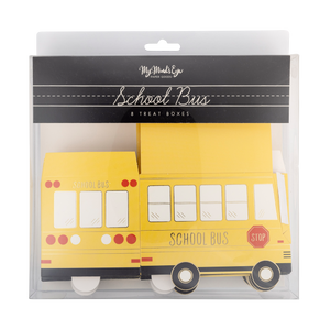 School Bus Treat Boxes