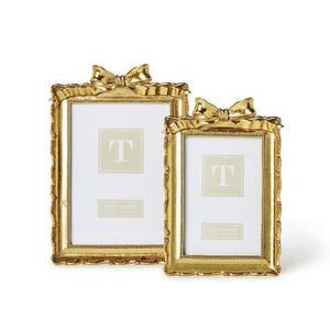 Gold Frame with Accent Bow
