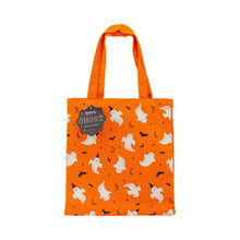 Load image into Gallery viewer, Orange Ghosts 12x12 inch Canvas Bag
