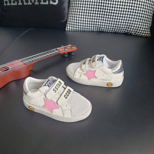 Pink Star Velcro Sneaker