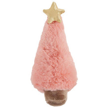 Load image into Gallery viewer, Swaddles with Plush Rattle - Pink Tree
