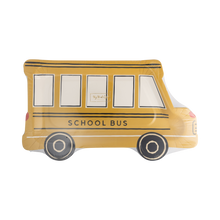 Load image into Gallery viewer, School Bus Shaped Plate
