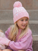 Load image into Gallery viewer, Pink Knit Mittens
