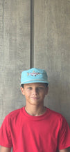 Load image into Gallery viewer, Rainbow Trout Rope Cap, Aqua

