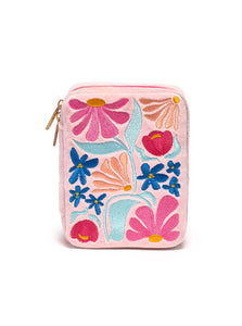 Velvet Jewelry Zip Case/Organizer
