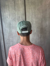 Load image into Gallery viewer, Flying Mallard Duck Hat in Olive Green
