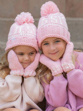 Load image into Gallery viewer, Pink Knit Mittens

