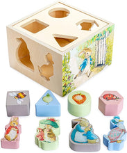 Load image into Gallery viewer, Beatrix Potter Wooden Shape Sorter
